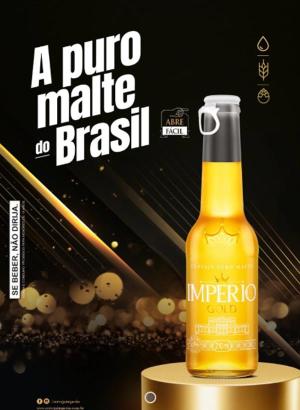 Cartaz Império Gold 210 Ml Sem Precificador - A3 420x297      Pacote com 100 Cartazes