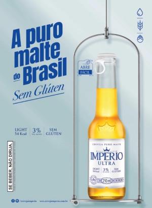 Cartaz Império Ultra 210 Ml Sem Precificador - A3 420x297      Pacote com 100 Cartazes