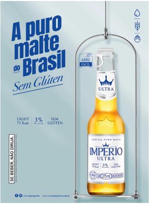 Cartaz Império Ultra 275 Ml Sem Precificador - A3 420x297      Pacote com 100 Cartazes